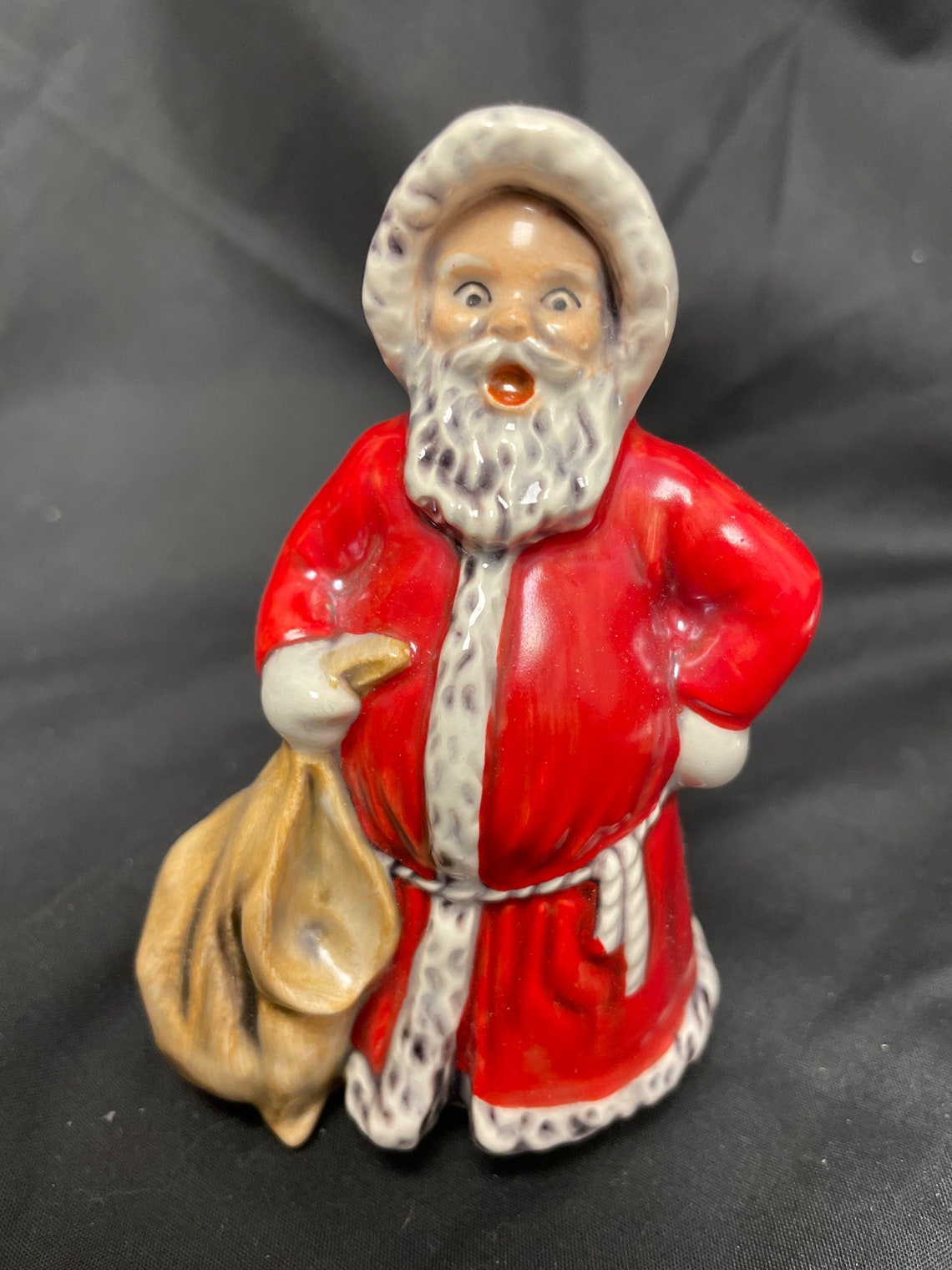 1975 Goebel Santa Porcelain Vintage Christmas Figurine W - Etsy