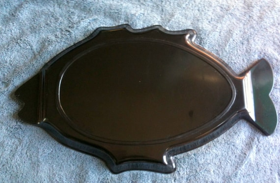 Vintage Nordic Ware Fisch Platte Mit Halter Fisch Geformt Etsy