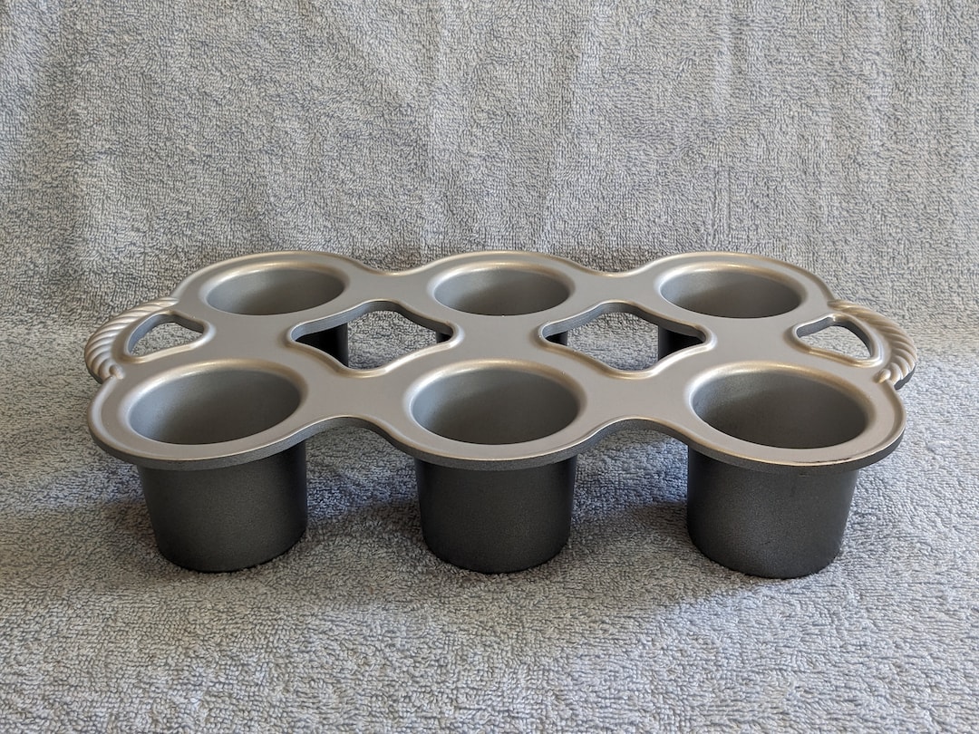 Nordic Ware Popover Pan Cast Aluminum Baking Pan Bakeware Used Very