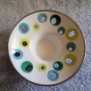 Ikea Vintage Enameled Tea Light Candle Holder Your Choice Blue Green Polka Dots Red Orange Colorful Metal Candle Holders Used VGC