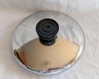 Revere Ware Lid Used Vintage 1960s 1970s Stainless Steel  3 Sizes