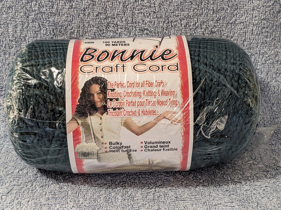 Corde à Macramé Bonnie Craft – 6 Mm X 100 Yards (91 M) – Coloris Jute – Neuf