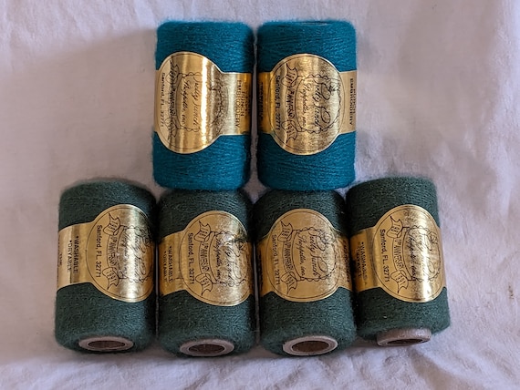 Pretty Punch Acrylic Yarn for Embroidery – 225 Yard Spools (Washable)