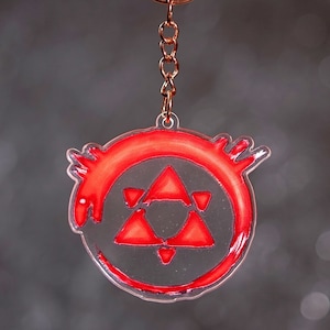 FMA Ouroboros Homunculus Acryl Schlüsselanhänger