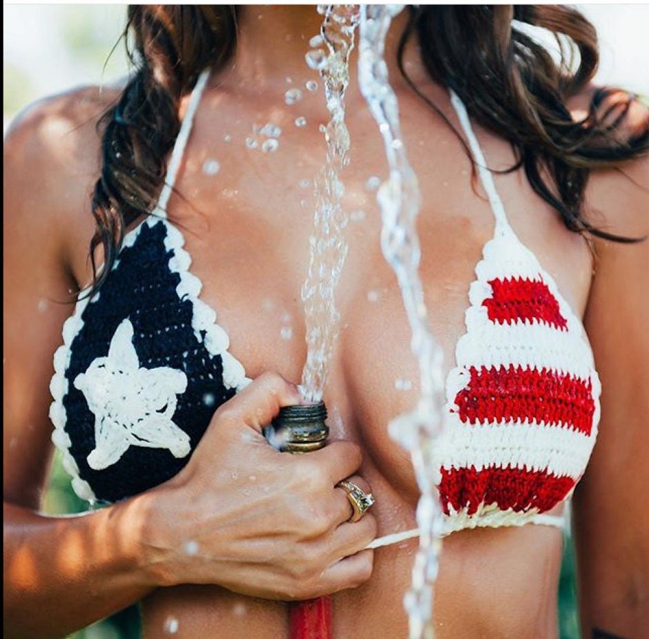 union jack bikini set