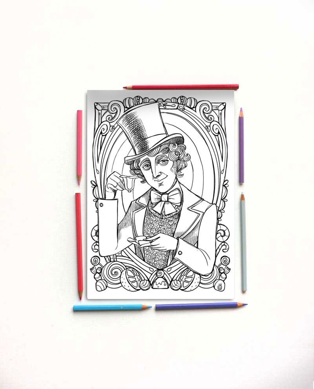 coloring-page-willy-wonka-and-the-chocolate-factory-willy-wonka