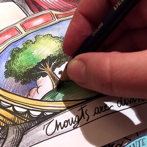 Orlando Virginia Woolf - Livro de colorir - Colorir Orlando, homem e mulher - 8 ilustrações em PDF imagem 4
