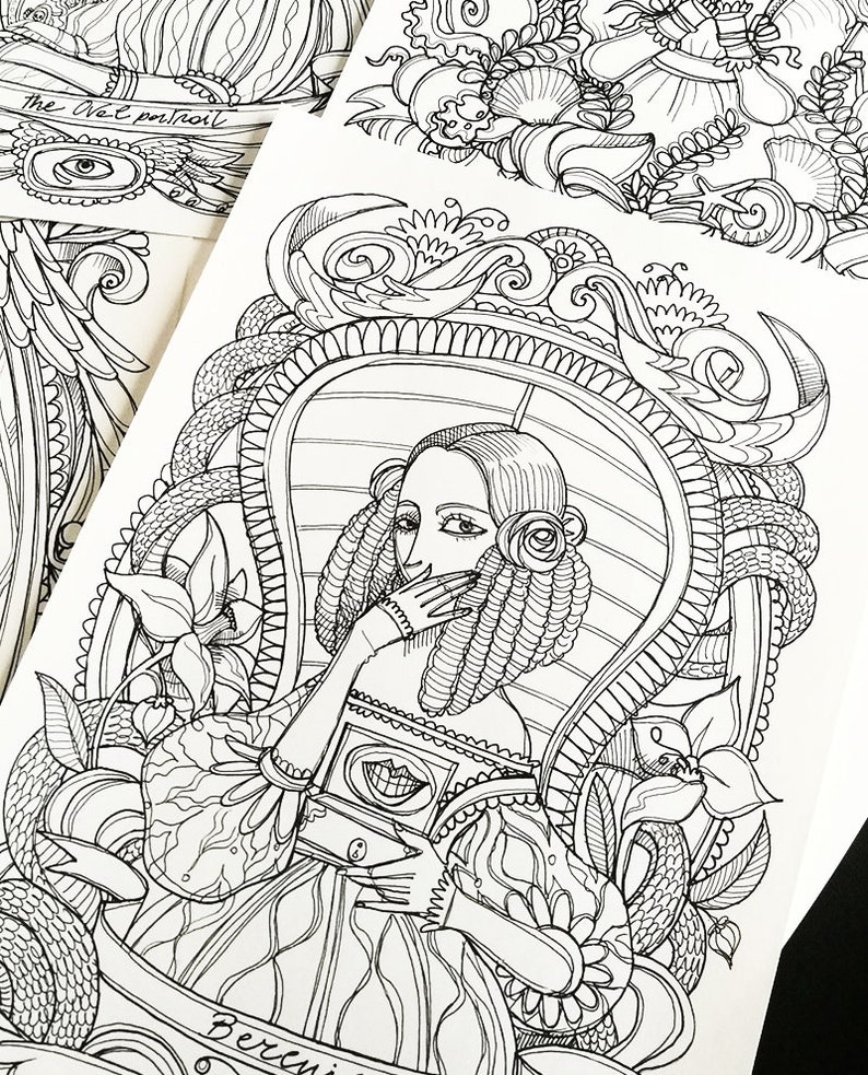 20+ Edgar Allan Poe Coloring Pages Pictures