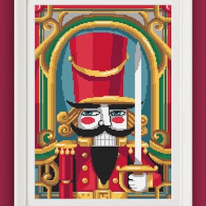 Cross stitch pattern - The Nutcracker Christmas pattern - ETA Hoffman - Tchaikovsky -   PDF Instant download macrame diamond painting