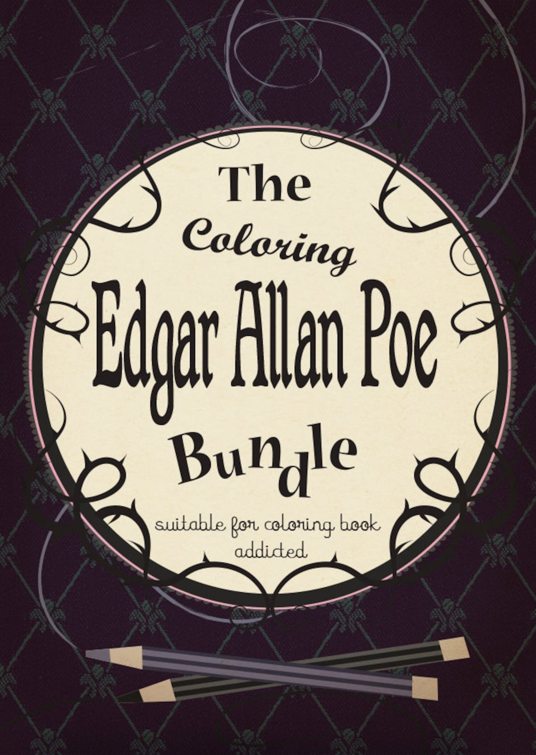 Coloring Book Edgar Allan Poe Bundle 5 Coloring Pages - Etsy Australia