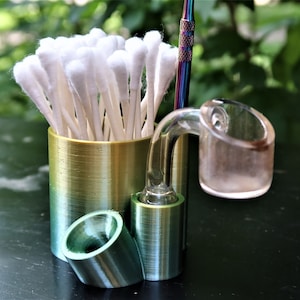 dab tool carb cap banger hanger qtip holder station