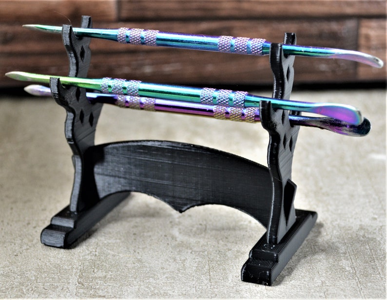 Stoner Accessories Dab Tool Holder Rig Japanese Samurai Etsy