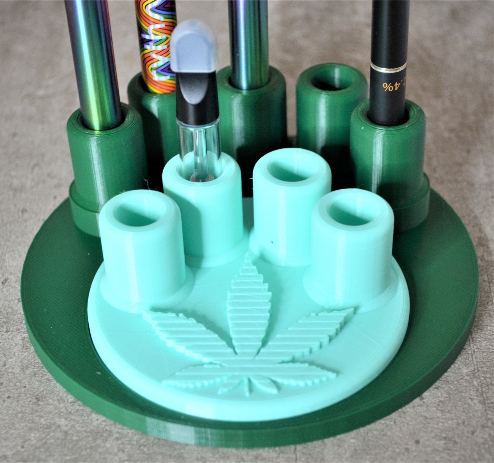 Weed box weed accessories stoner gifts 5 slot extension Etsy