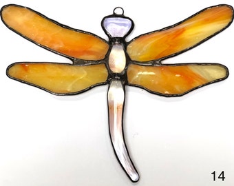Stained Glass Dragonfly