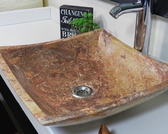 Stone Vessel Sink Etsy