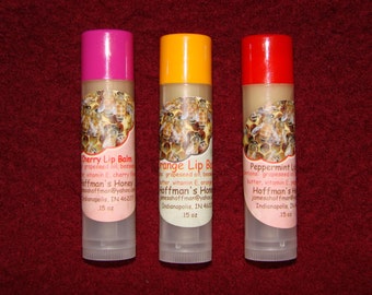 Beeswax Lip Balm (3 tube pack)