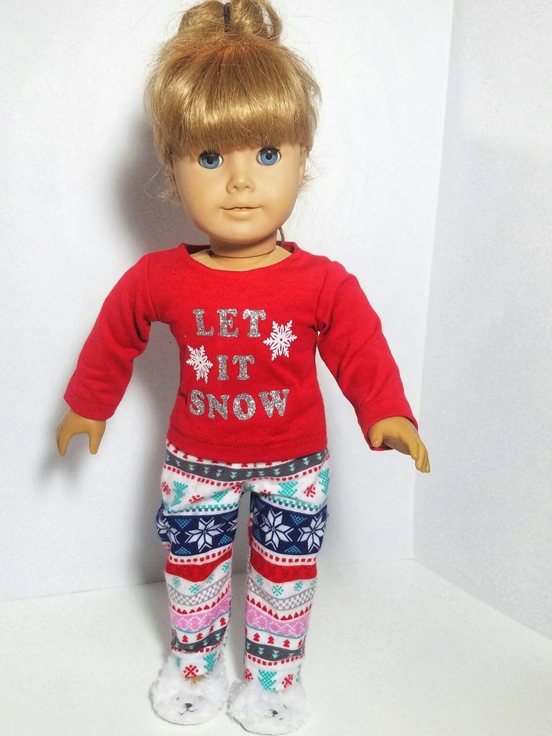 american girl penguin pajamas