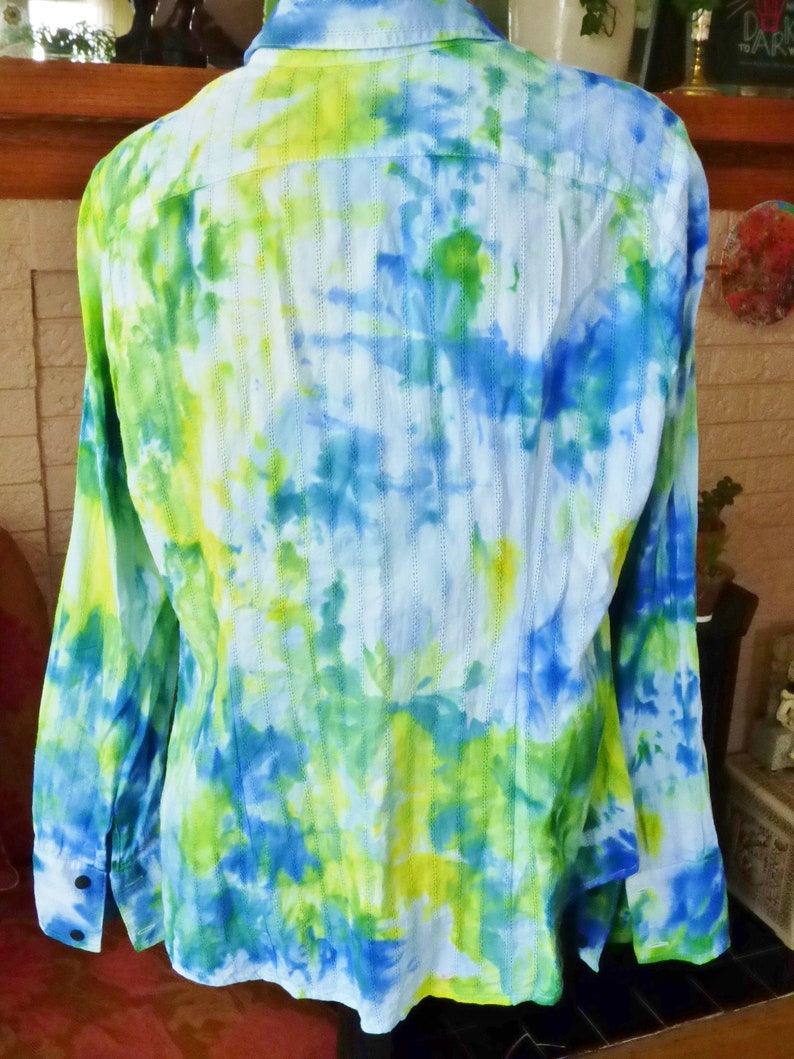 Up Cycle Cotton Blouse Hippie Festival shirt | Etsy