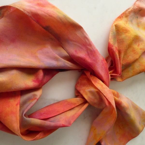 Cotton Tie Dye Scarf Soft Scarf Summer Scarf Head Scarf Festival Scarf