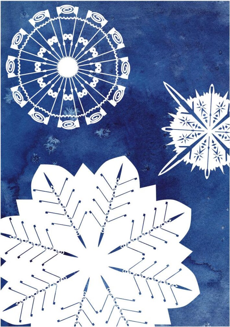 Mixed box of rowing Christmas cards choose 2 designs Etsy