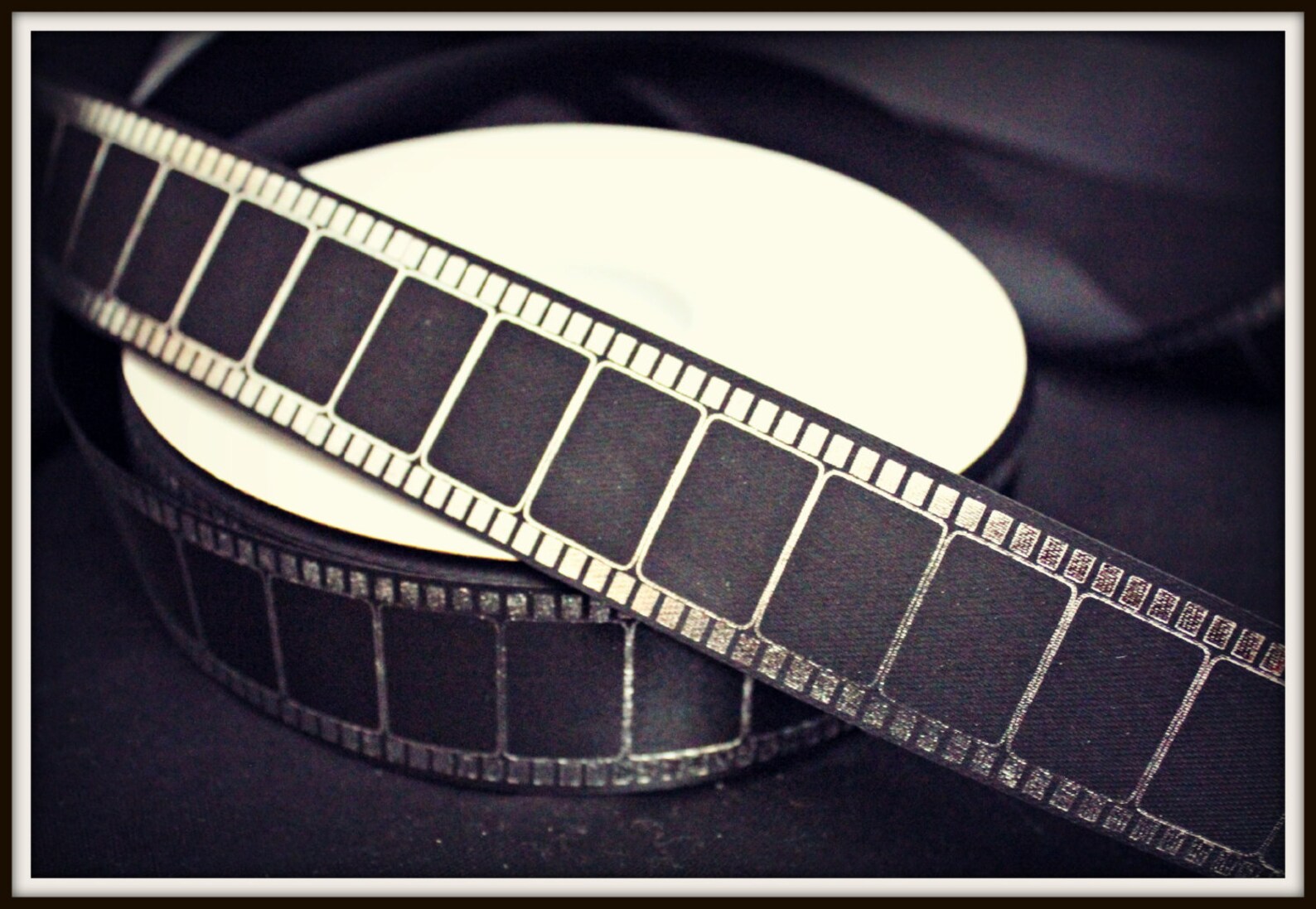 Film striped ribbon