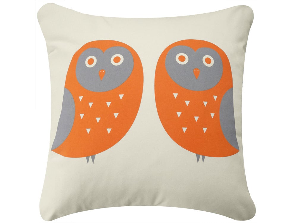 Cute Owl Pillow, Organic Throw Pillows, Owl Nursery Decor, Kids Pillows