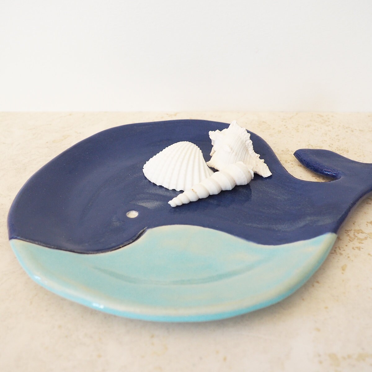 Handmade Ceramic Plates Ceramic Whale Plate 8 Inch Small Etsy