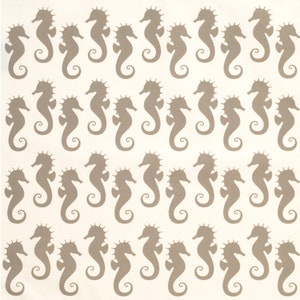 Nautical Napkins, Seahorse Napkins Set of 6, Cloth Napkins Beach, Beach Napkins, Coastal Napkins, Nautical Cloth Napkins