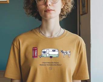 Ich mache nicht die Regeln TM-Shirt Ihre Zeit beginnt jetzt Aufgabe Master, Greg Davies, Komödie Britcom, Lustiges Tshirt Kleiner Alex Horne, Aufgaben-Meister