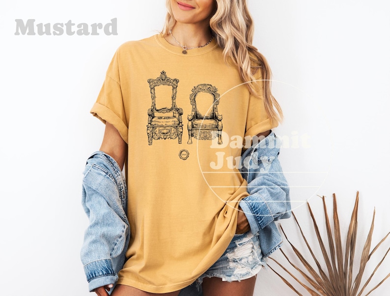 Tshirt The Lord & Assistant, chemise Taskmaster, Task master, britcom, comédie britannique, cachet de cire, Greg Davies, Little Alex Horne, Thrones image 5