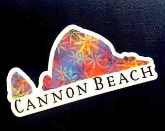 Cannon Beach Vinyl Sticker