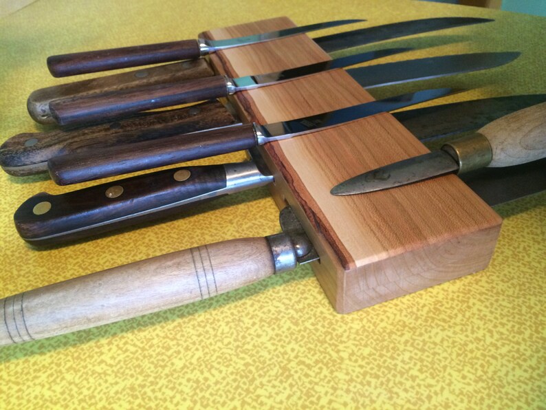 Slotted and Wall Knife Rack Etsy