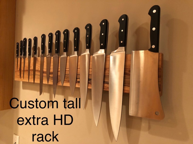 Slotted and Wall Knife Rack Etsy