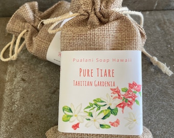 Pure Tiare Tahitian Gardenia Soap // choose from 2 oz or 4oz