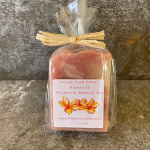 Mini Hawaiian Plumeria Beauty Bar Pure Plumeria Essence (2oz) Party Favor