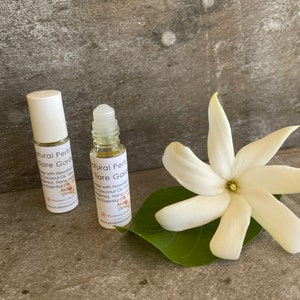 Tiare Gardenia Natural Perfume Oil Scented with Pure Essential Oils with Hawaiian Kukui Nut and Coconut Oil base 5ml or 9ml image 5