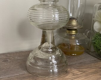 77 vintage Porcelain lamp Antique wladies 28.5 in tall x 7 in wide 1974