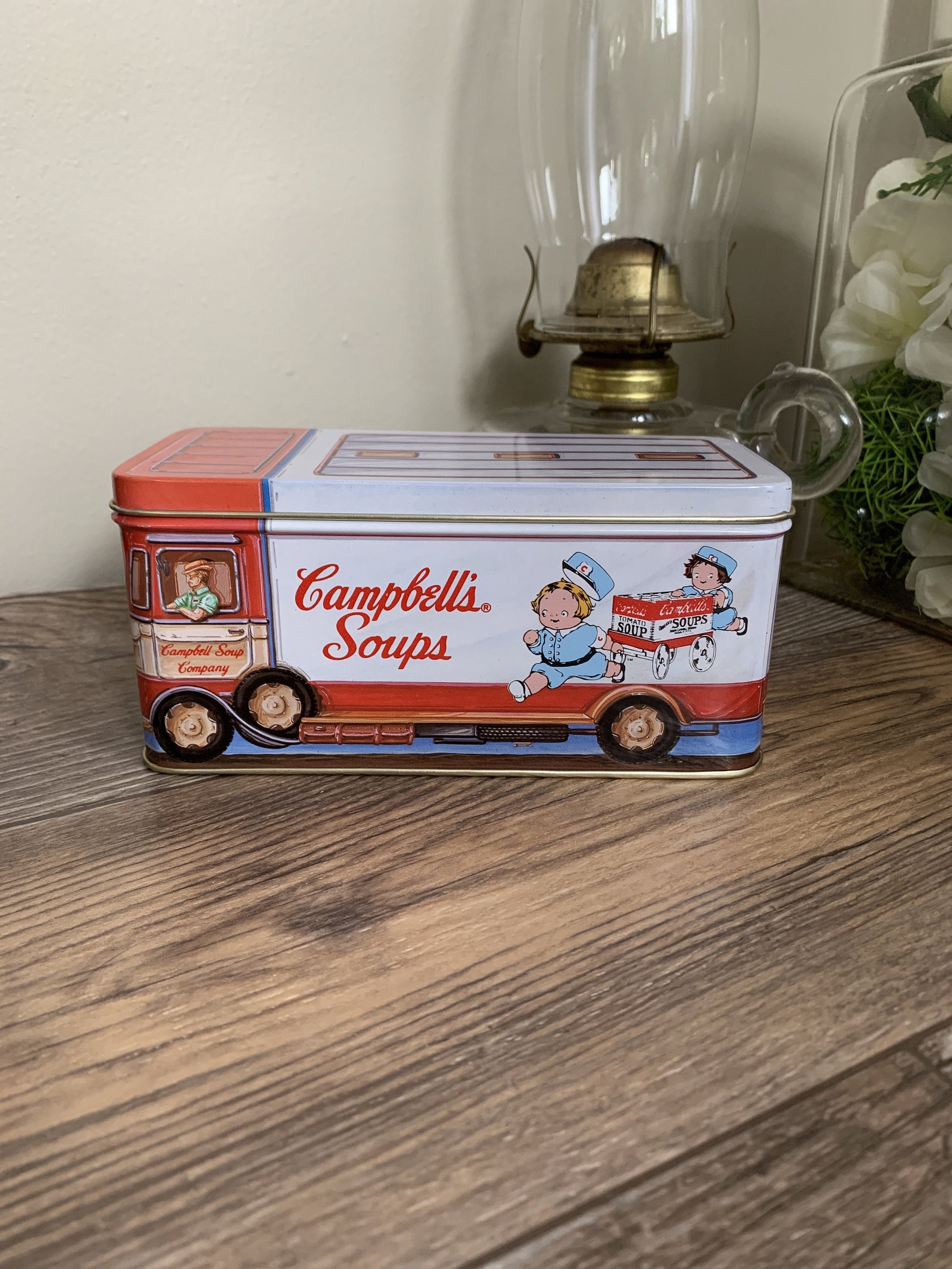 Vintage 90s Campbell's Soup Tin Soup Truck Vintage Tin 90s | Etsy
