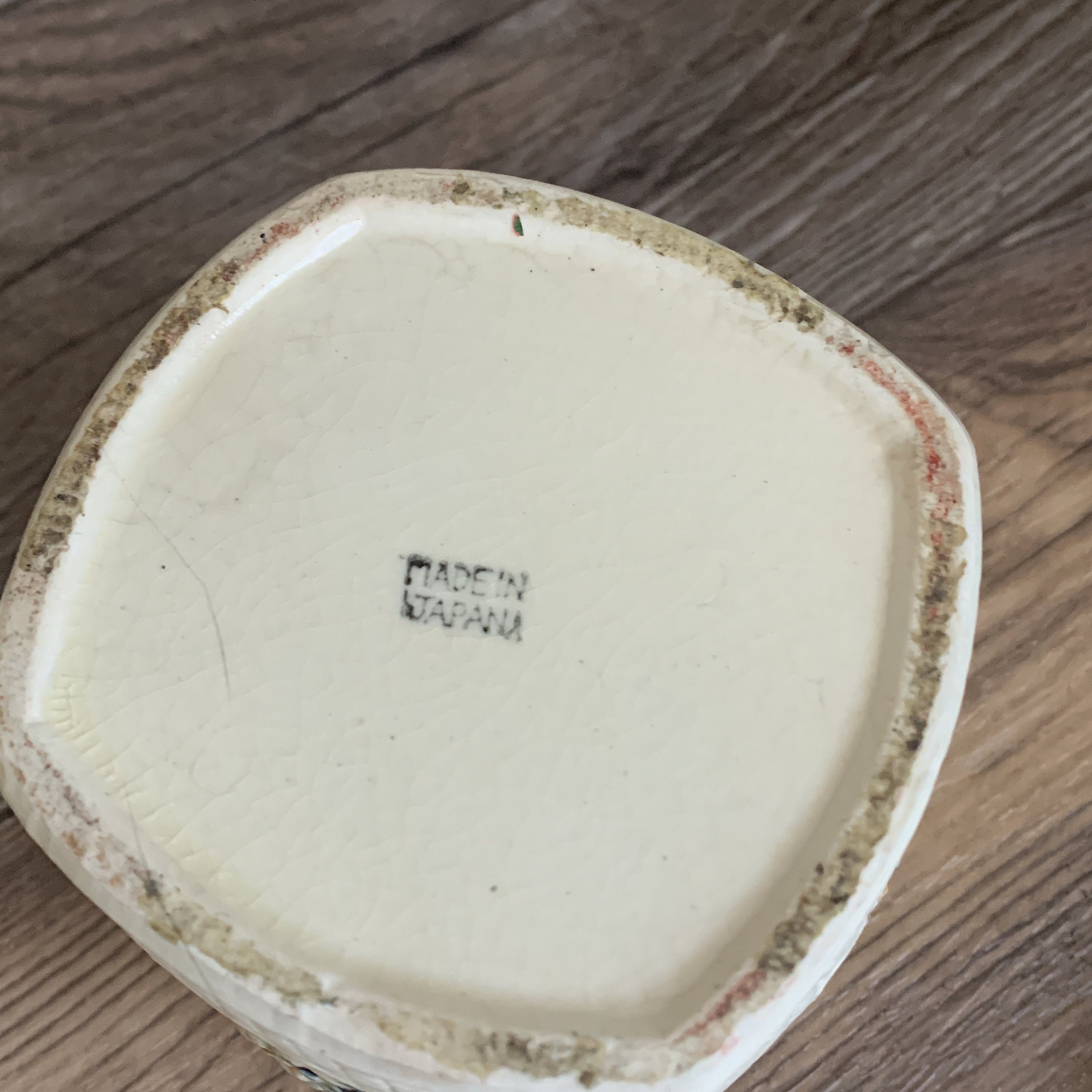 Vintage Ceramic Flour Canister Kitchen Storage Vintage Etsy