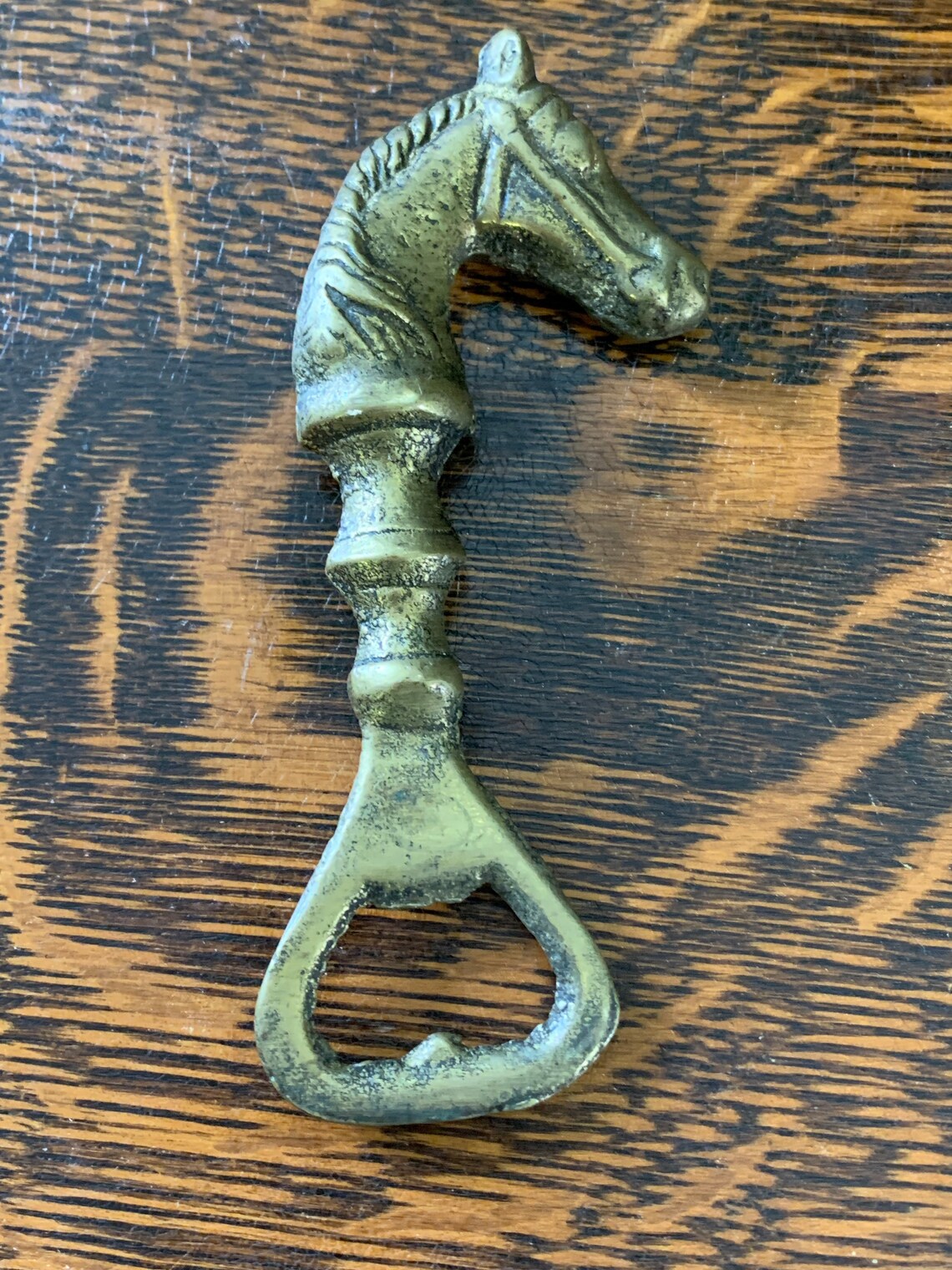 Vintage Brass Bottle Opener with Horse Head Equestrian Gift Etsy