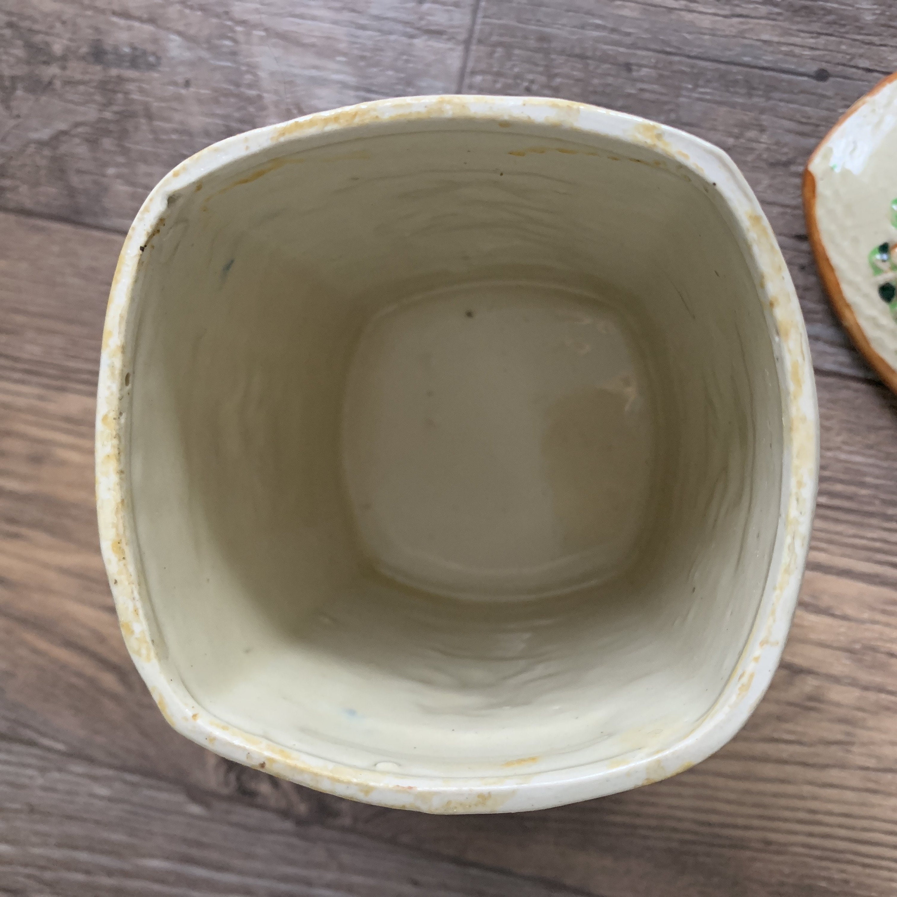 Ceramic Flour Canister Made in Japan Vintage Flour Canister Etsy