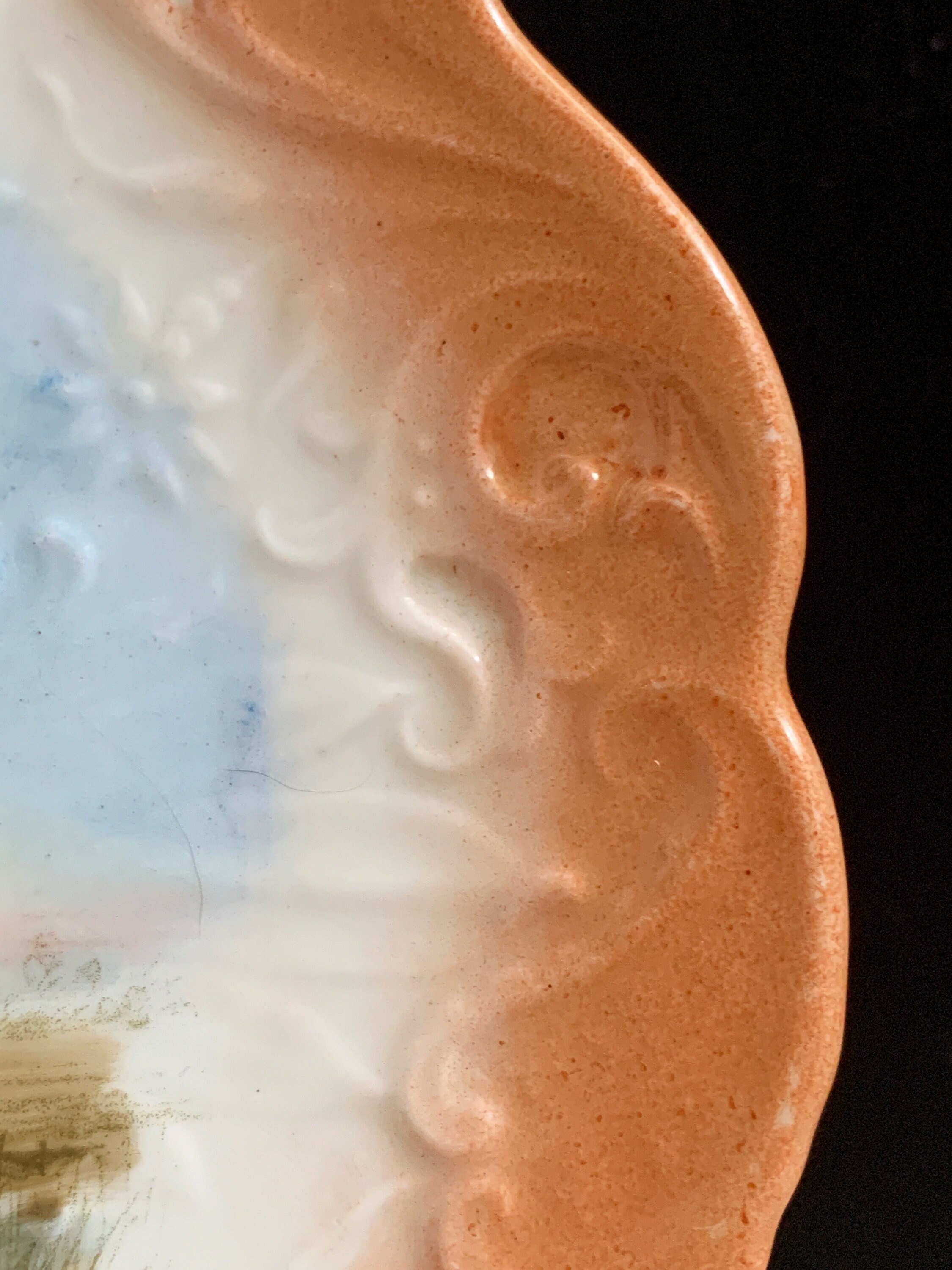 Antique Porcelain Plate | Etsy