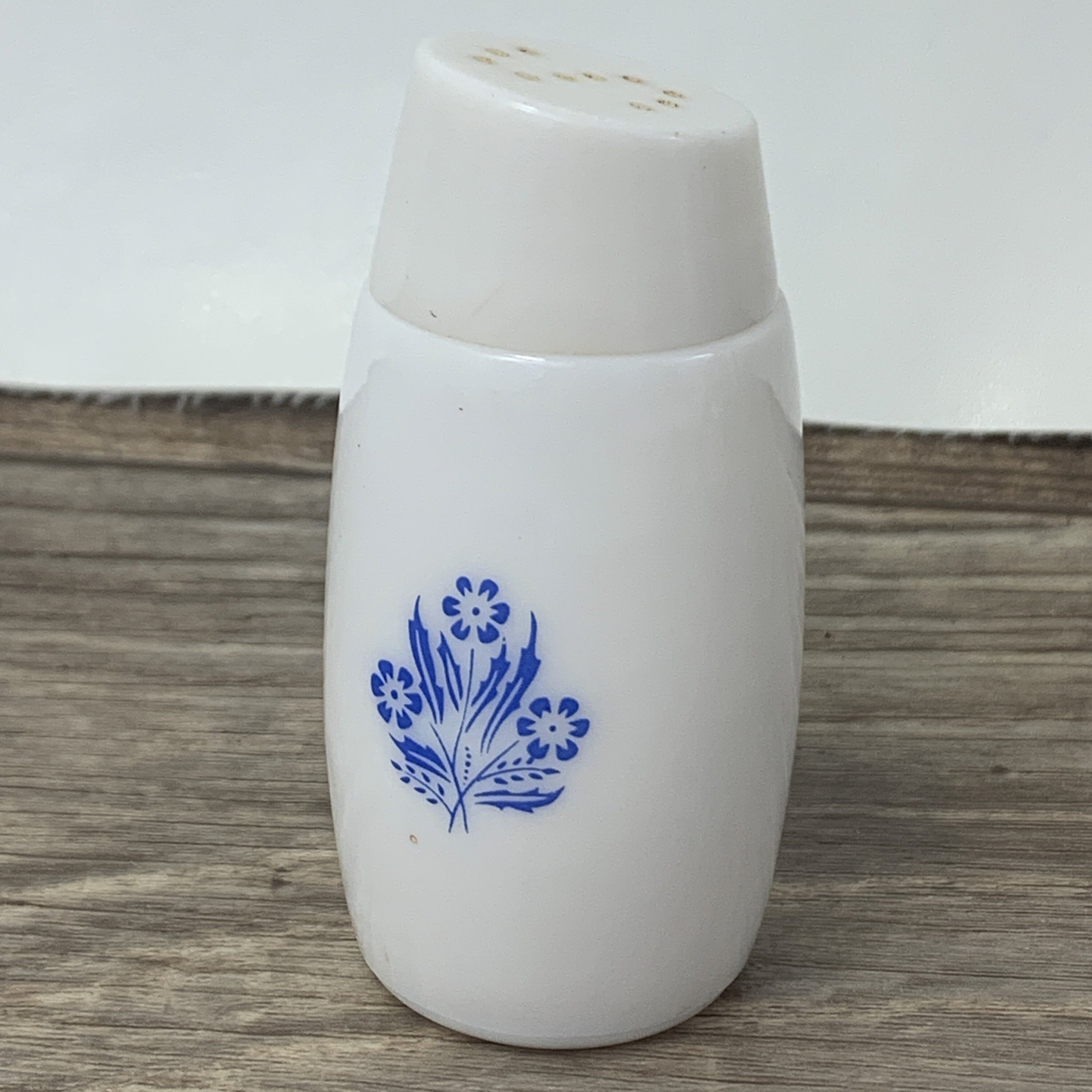 Blue Cornflower Replacement Salt Shaker Vintage Corningware Etsy