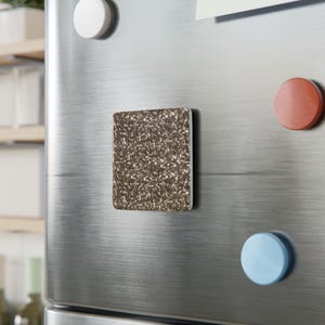Gold Stars - Porcelain Magnet, Square