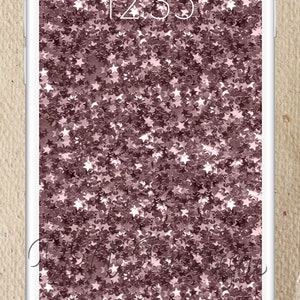 Salvapantallas, fondo de pantalla y pantalla de bloqueo descargables para iPhone o Android con estrellas rosas