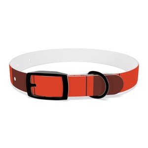 Classic Red Plaid Dog Collar