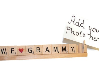 Grammy Birthday, We Love Grammy, Grammy Photo, Grammy Photo Holder, Mom Frame, Love Mom, Mom Gift, Grandma, Grandma Gift, Mimi, Photo Frame