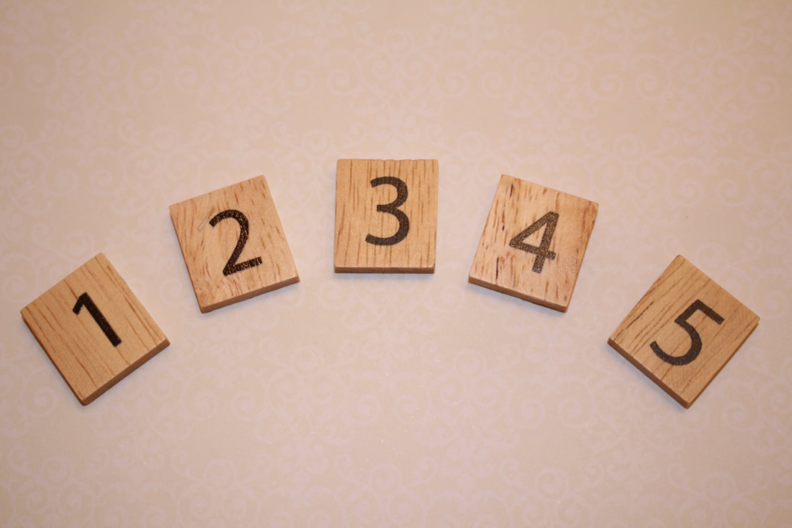 Wooden Number Tiles scrabble Size Weddings Escort Cards Etsy