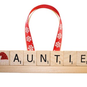 Aunt Gift, Auntie Ornament, Sister Ornament, Sis Gift, Aunt Ornament, Brother Gift, Auntie, Custom Ornament, Name Ornament, Mama, Christmas