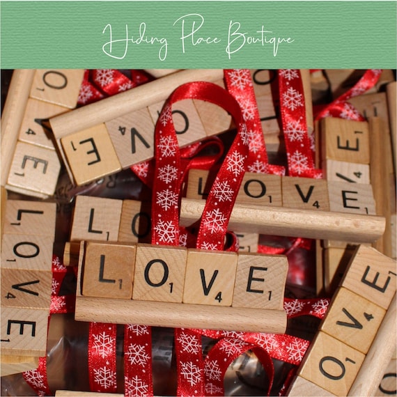 Christmas Ornament Love Ornament Love Christmas Ornament Etsy